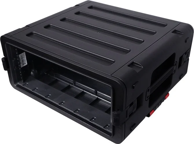 UltronX 4U Rack Air Tight Water Sealed ABS Case with Retractable Pull Out Handle and Wheels