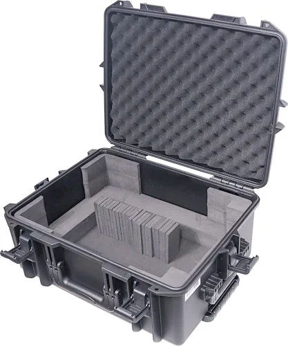 UltronX Watertight Case Holds CDJ-3000 and 12" Mixers with Handle and Wheels