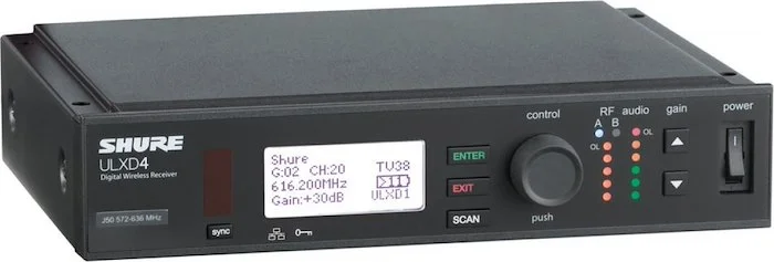 ULX-D Series Digital Receiver (G50 band)