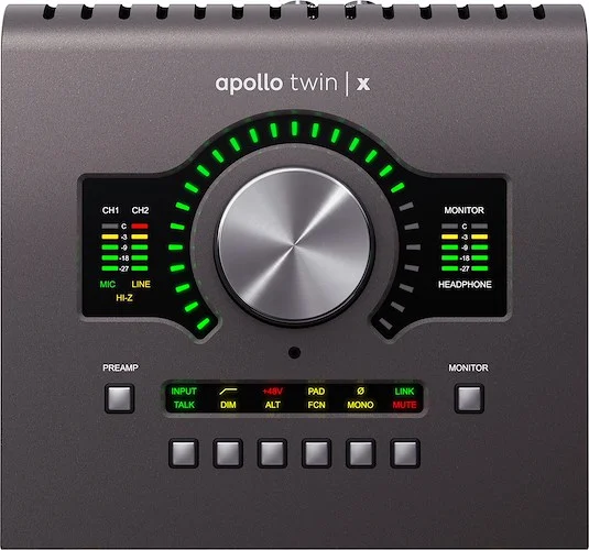 Universal Audio APLTWXD-HE Apollo Twin X Duo Recording Interface. Heritage Edition (Thunderbolt 3)