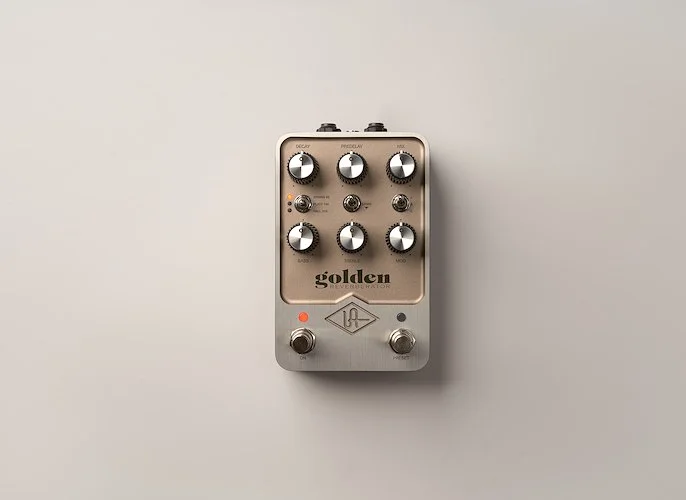 Universal Audio GOLDEN Reverberator Stereo Effects Pedal