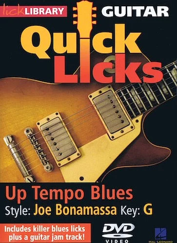 Up Tempo Blues - Quick Licks - Style: Joe Bonamassa; Key: G