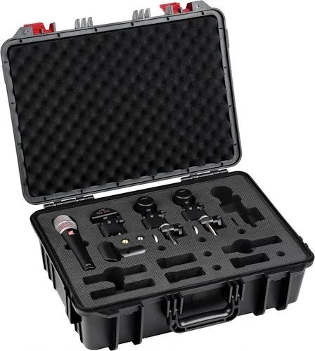 V Pack US Venue 4 Drum Mic Kitw/Case and clamps             