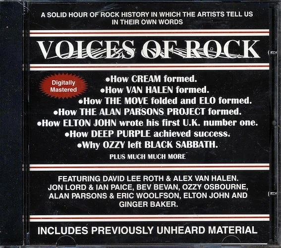 Van Halen, Ozzy Osbourne, Alan Parsons, Elton John, Etc. - Voices Of Rock Volume 1