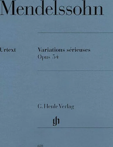 Variations Serieuses, Op. 54