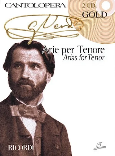 Verdi Gold - Cantolopera series
With 2 CDs of Performances and Orchestral Accompaniments