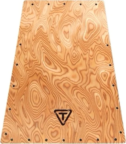 Vertex Series Cajon Makah Burl Replacement Front Plate