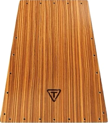Vertex Series Cajon Zebrano Replacement Front Plate