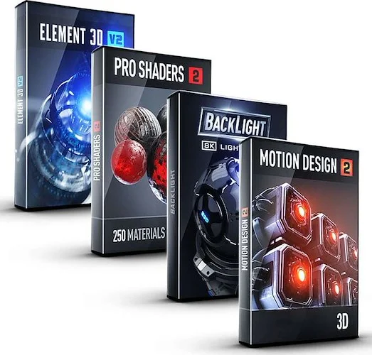 Video Copilot Motion Design Bundle (Element 3D + BackLight + Motion
