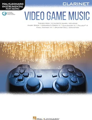 Video Game Music for Clarinet - Instrumental Play-Along  Series