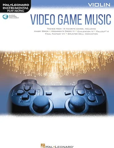 Video Game Music for Violin - Instrumental Play-Along  Series