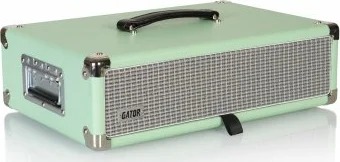 Gator Vintage Amp Vibe Rack Case – 2U Seafoam Green