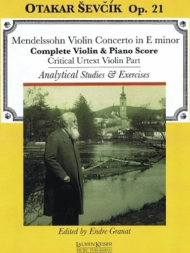 Violin Concerto in E minor - with analytical studies and exercises by Otakar Sevcik, Op. 21