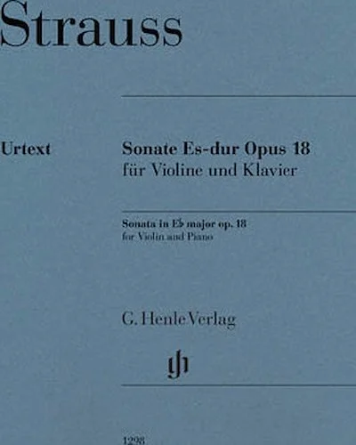 Violin Sonata in E-flat Major, Op. 18