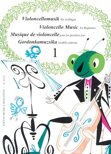 Violoncello Music for Beginners - Volume 1