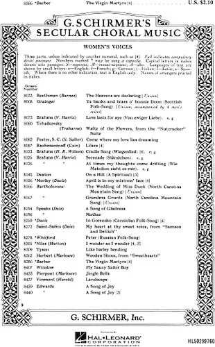 Virgin Martyrs Unacc