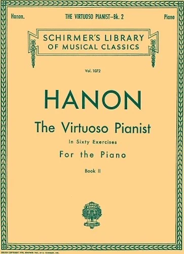 Virtuoso Pianist in 60 Exercises - Book 2