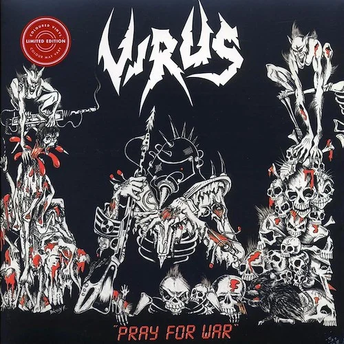 Virus - Pray For War (ltd. ed.) (white/red splatter vinyl)
