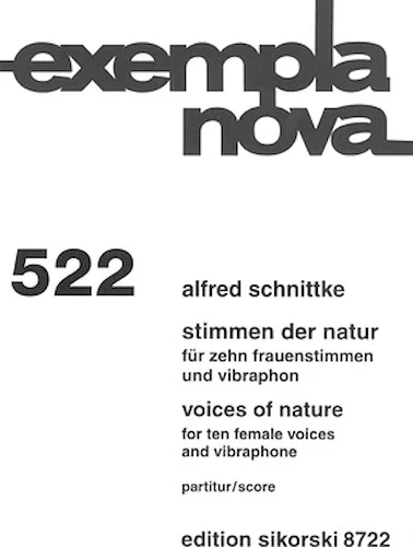 Voices of Nature - Ten Female Voices and Vibraphone