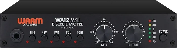Warm Audio WA12 MKII Single-Channel American Mic Preamp