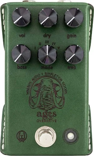 Walrus Audio Ages Five-State Overdrive Craftsman Series Rare Limited Edition Leather Wrapped Image
