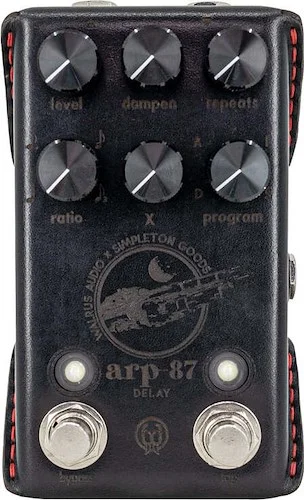 Walrus Audio ARP-87 Multi-Function Delay Craftsman Series Rare Limited Edition Leather Wrapped
