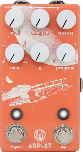 Walrus Audio ARP-87 Multi-Function Delay, Coral Series Rare Limited Edition