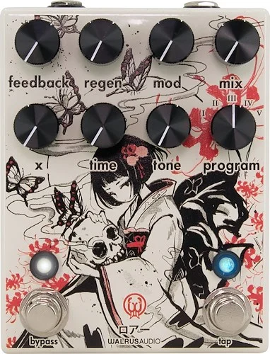 Walrus Audio Lore Reverse Soundscape Generator Pedal Kamakura Limited Edition Series