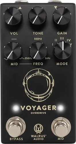 Walrus Audio Voyager Pre-Amp/Overdrive mkII - Black