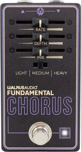 Walrus Fundamental Series: Chorus Pedal