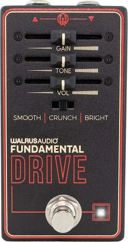 Walrus Fundamental Series Overdrive Pedal