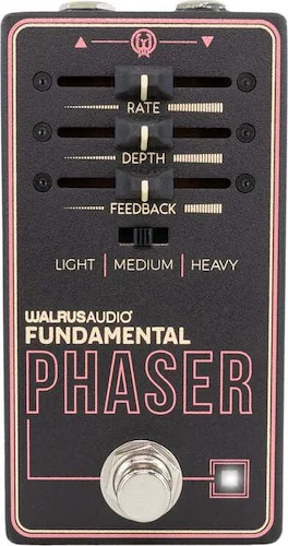 Walrus Fundamental Series: Phaser Pedal