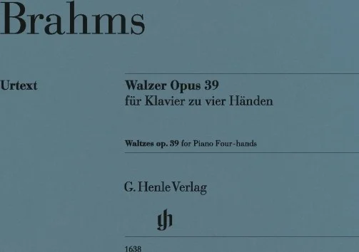Waltzes Opus 39 - for Piano Four-Hands