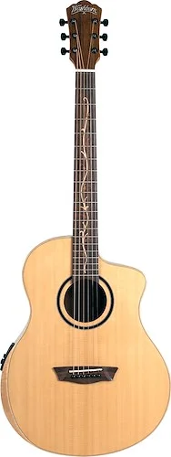 Washburn BTSC40SCE Bella Tono Suprema Acoustic-Electric Guitar. 