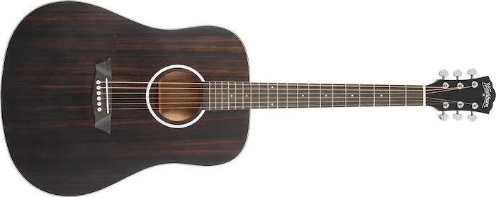 Washburn DFED-U Deep Forest Dreadnought Acoustic Guitar. Striped Ebony