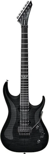 Washburn S20FR Parallaxe Electric Guitar. Flame Trans Black