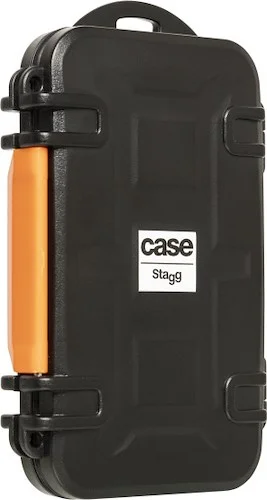 Waterproof and shockproof mini plastic resin transport case for memory card