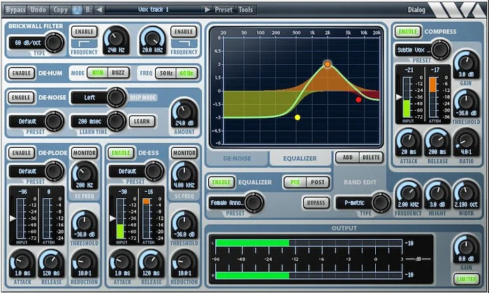 Wave Arts Dialog 2 (Download) <br>Voice and Speech Post Production Tool - Mac/PC - VST3, AU, AAX Native