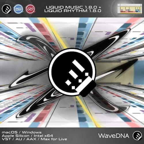 WaveDNA Liquid Music & Rhythm 1.8.0 Bundle (Download)<br>A melody, harmony and rhythm software suite, Liquid Music is a complete songwriting and beat-making toolkit by WaveDNA that inspires creativity and helps you instantly produce original song ideas.