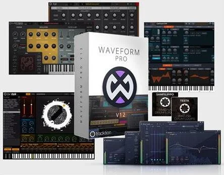 Waveform Pro 12 Upgrade + Studio Content Bundle (Download) <br>The most creative, inspirational, and affordable digital audio workstation ever created