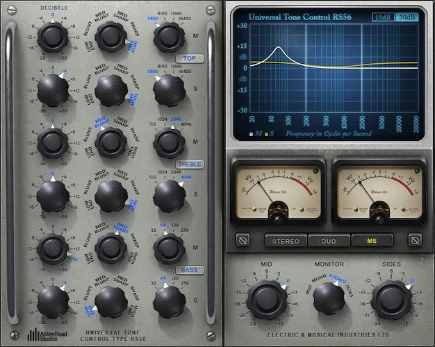 Waves Abbey Road RS56 Passive EQ	 (Download) <br>The Abbey Road EQ that Guides You to Musical Decisions