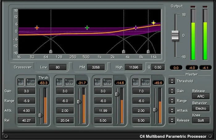 Waves C4 Multiband Compressor	 (Download) <br>Optimize Your Tracks with Detailed Multiband Dynamics