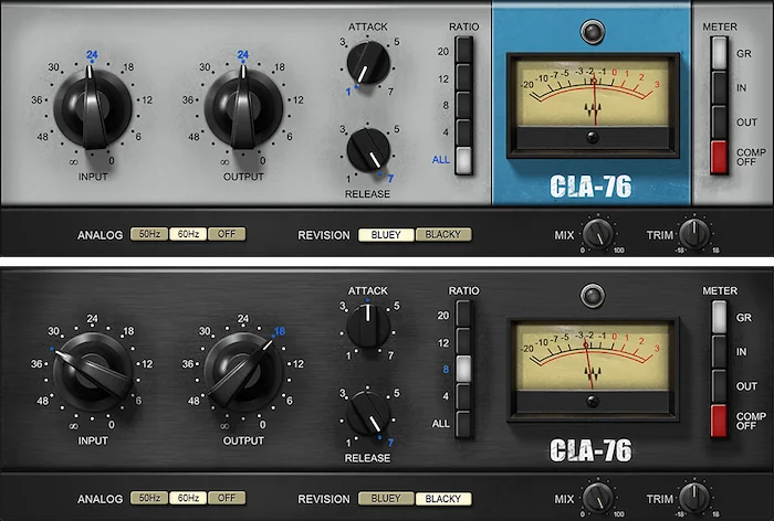 Waves CLA-76 Compressor / Limiter (Download) <br>The Key to Hard-Hitting Dynamic Mixes