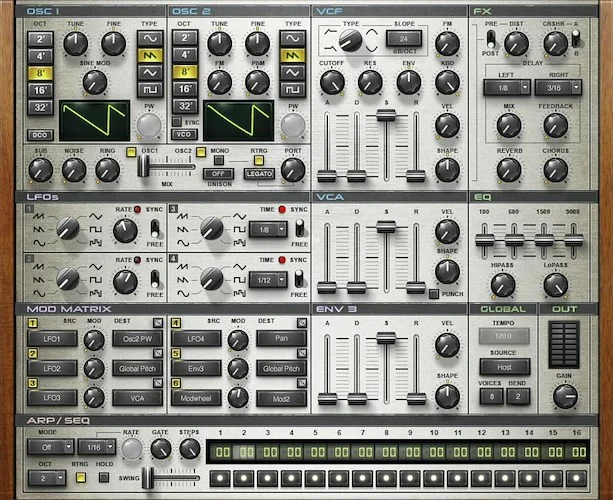 Waves Element 2.0 Virtual Analog Synth	 (Download) <br>The Fat, Warm Sounds of Classic Analog Synths