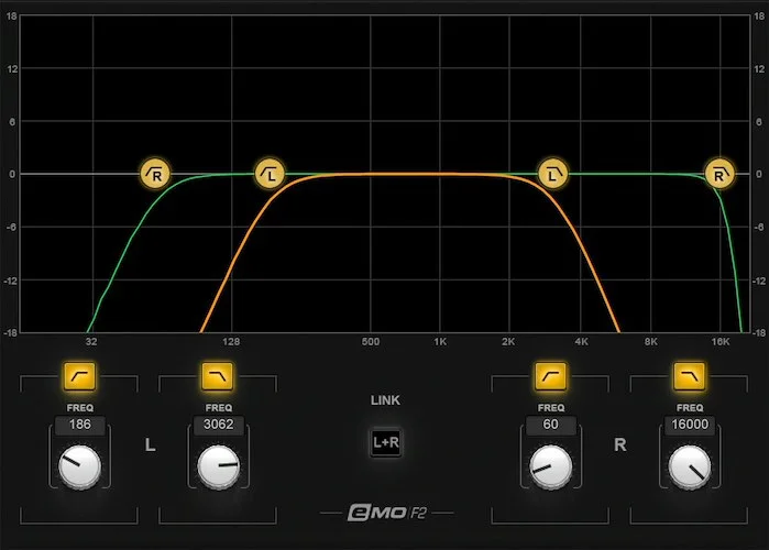 Waves eMo F2 Filter (Download) <br>The Simple Solution to Common Audio Problems