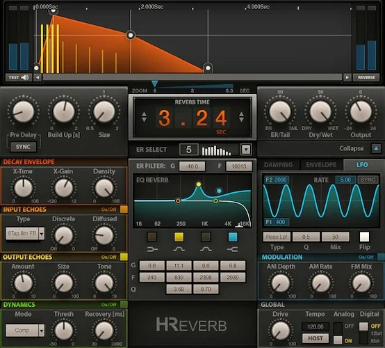 Waves H-Reverb Hybrid Reverb	 (Download) <br>Waves H-Reverb Hybrid Reverb	