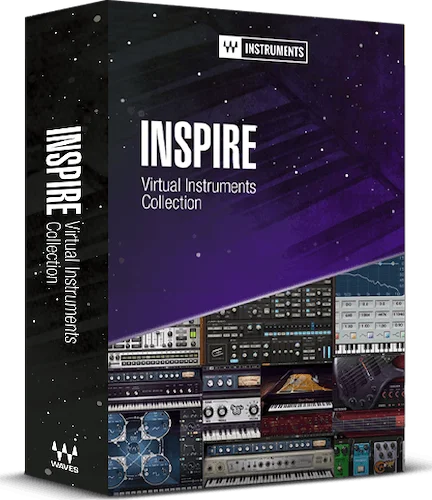 Waves Inspire Virtual Instruments Collection	 (Download) <br>Make Music with Inspiring Sounds