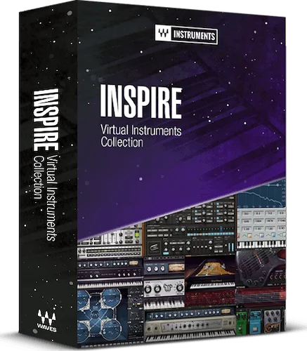 Waves Inspire Virtual Instruments Collection	 (Download) <br>Make Music with Inspiring Sounds