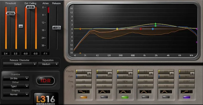 Waves L3-16 Multimaximizer	 (Download) <br>Multiband Level Maximization with Unparalleled Precision