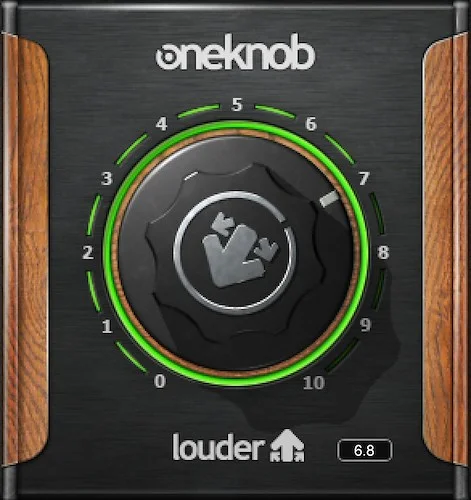 Waves OneKnob Louder	 (Download) <br>Pump Up the Volume—and Make Mixes Pop